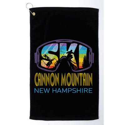 Ski Cannon Mountain New Hampshire Skiing Vacation Golf Towel