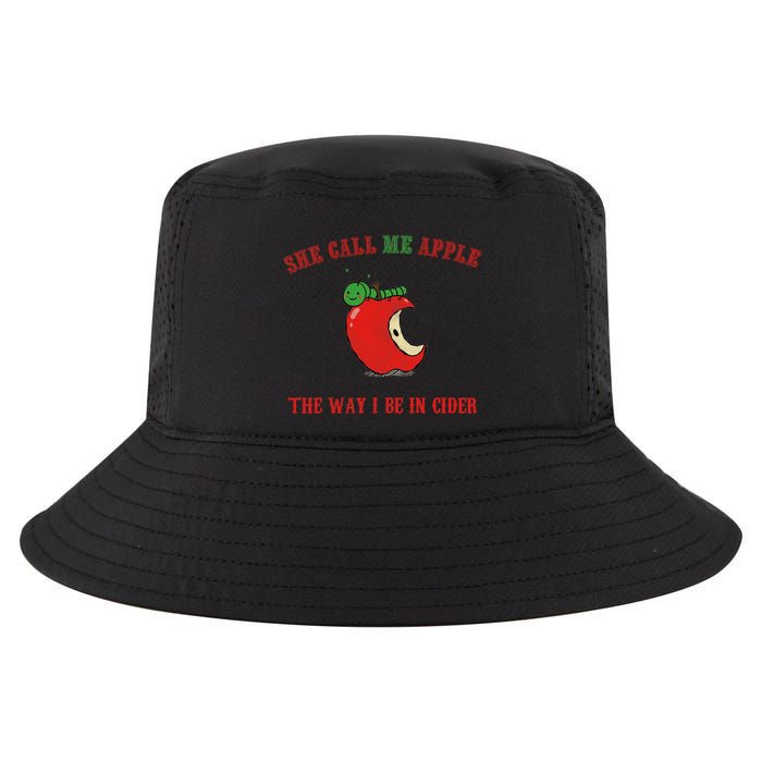 She Call Me Apple The Way I Be In Cider Cool Comfort Performance Bucket Hat