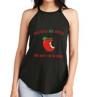 She Call Me Apple The Way I Be In Cider Women's Perfect Tri Rocker Tank