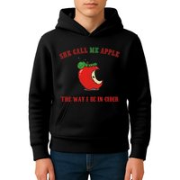 She Call Me Apple The Way I Be In Cider Kids Hoodie