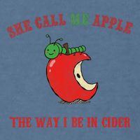 She Call Me Apple The Way I Be In Cider Garment-Dyed Sweatshirt