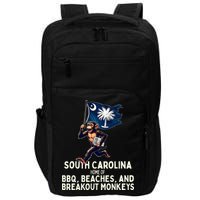 South Carolina Monkey Escape Funny Runaway Money Sc Impact Tech Backpack