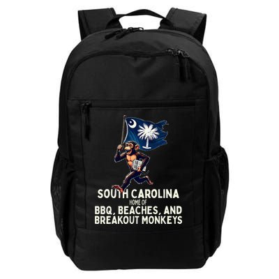 South Carolina Monkey Escape Funny Runaway Money Sc Backpack