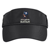 South Carolina Monkey Escape Funny Runaway Money Sc Adult Drive Performance Visor