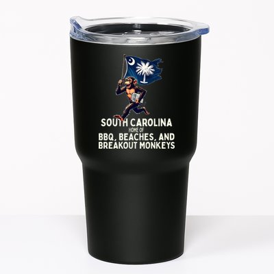 South Carolina Monkey Escape Funny Runaway Money Sc Tumbler