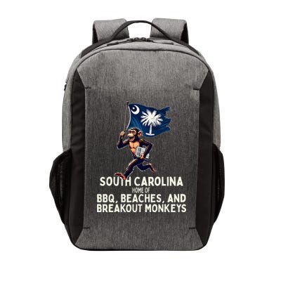 South Carolina Monkey Escape Funny Runaway Money Sc Vector Backpack