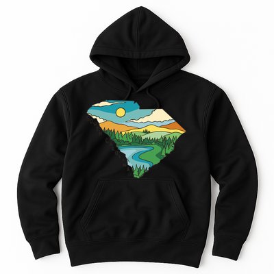 South Carolina Map Hoodie
