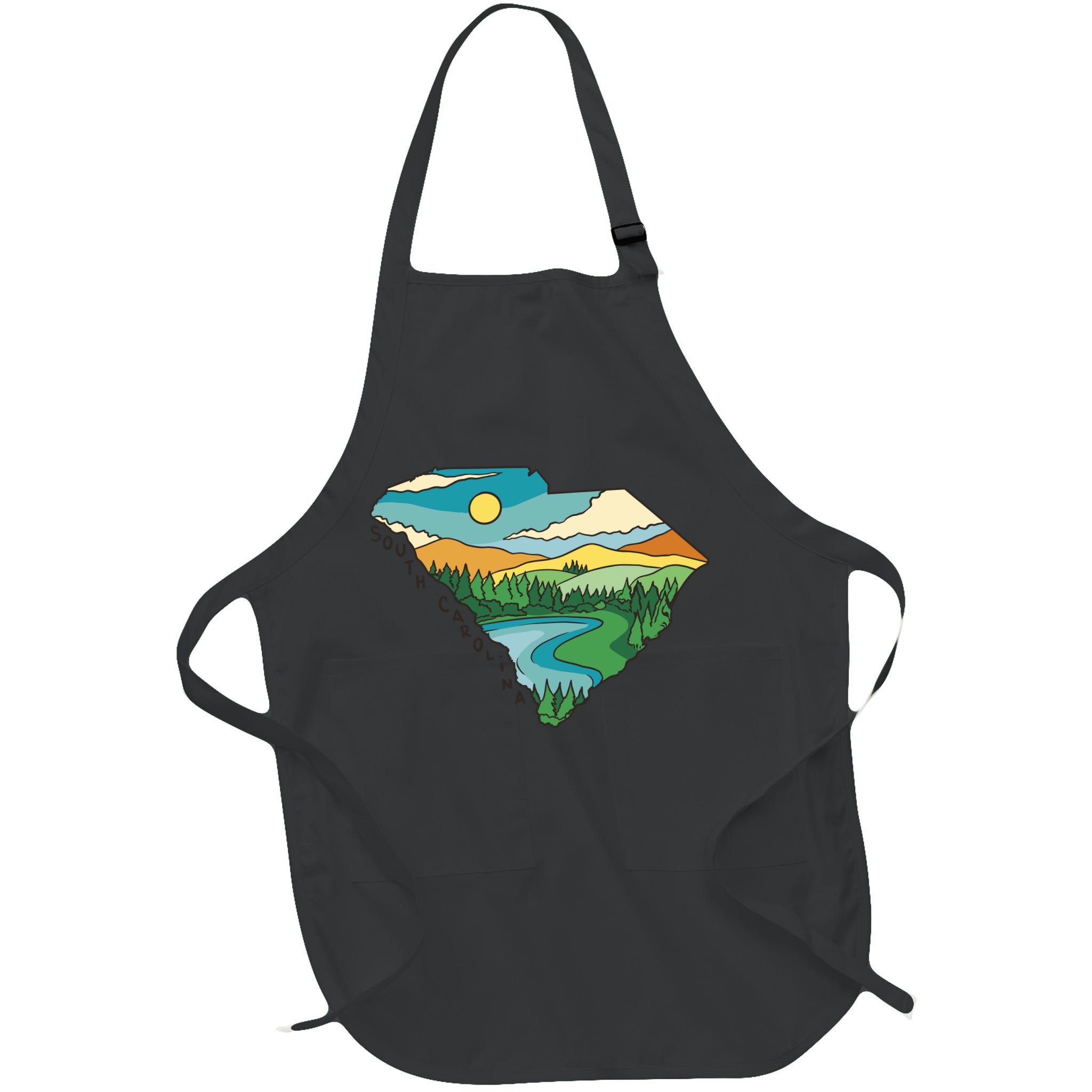 South Carolina Map Apron