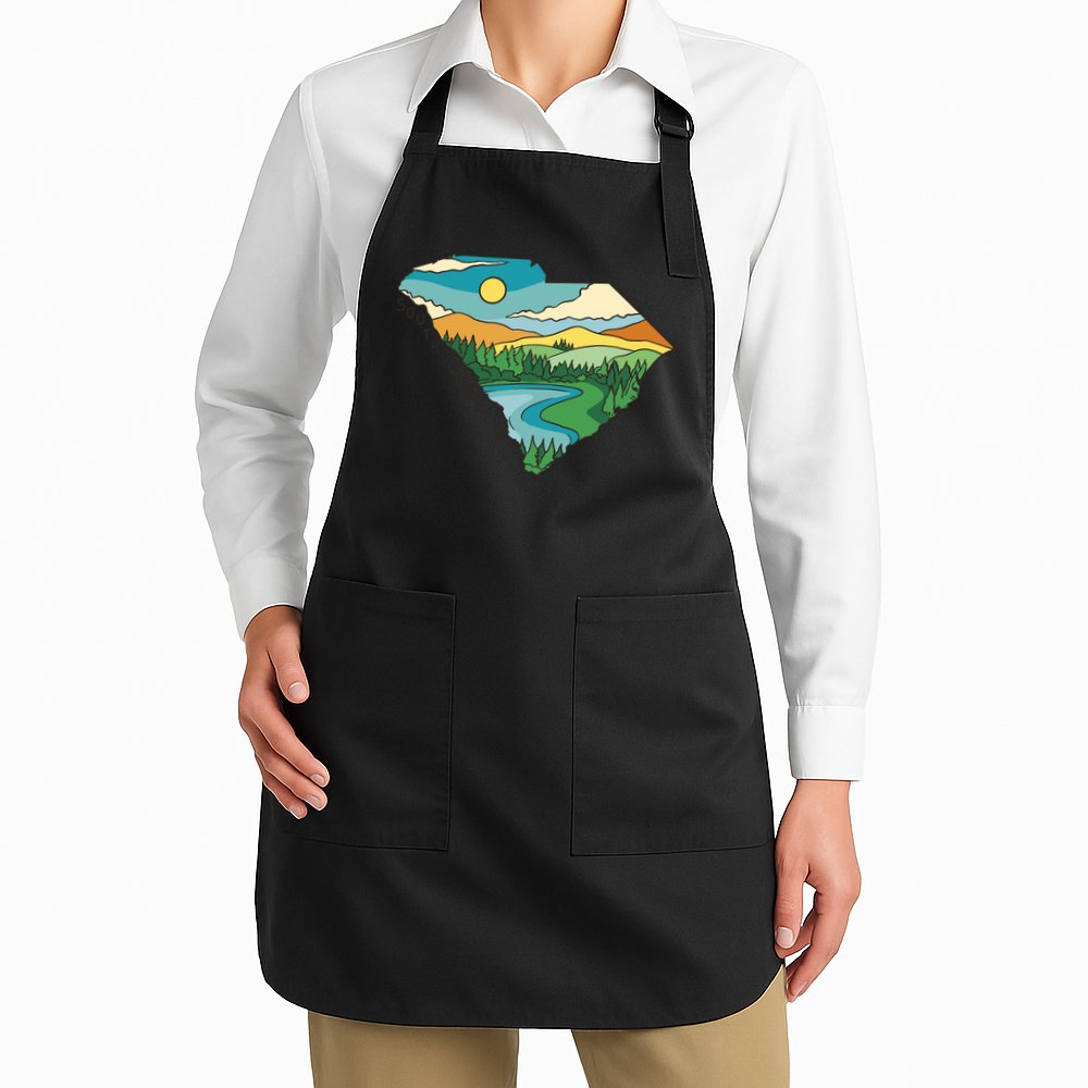 South Carolina Map Apron