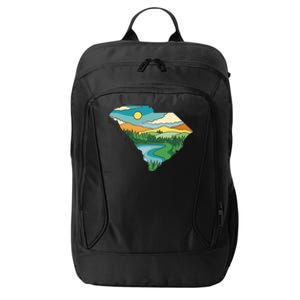 South Carolina Map City Backpack