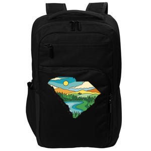 South Carolina Map Impact Tech Backpack