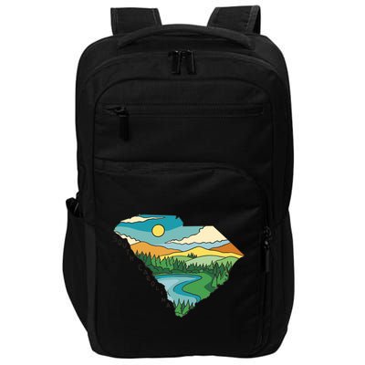 South Carolina Map Impact Tech Backpack
