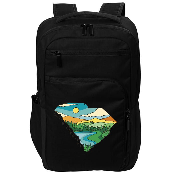 South Carolina Map Impact Tech Backpack