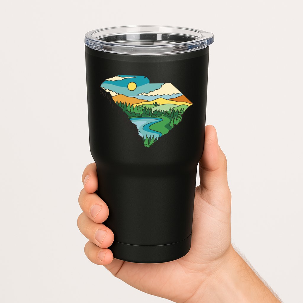 South Carolina Map Tumbler