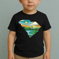 South Carolina Map Toddler T-Shirt