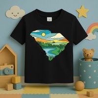 South Carolina Map Toddler T-Shirt