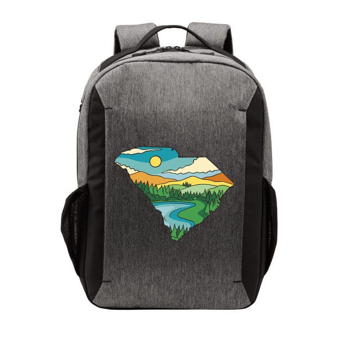 South Carolina Map Vector Backpack