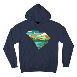 South Carolina Map Hoodie