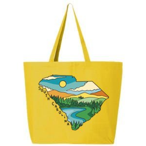 South Carolina Map 25L Jumbo Tote