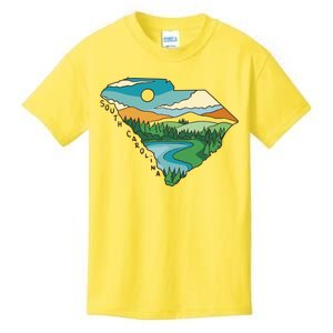 South Carolina Map Kids T-Shirt