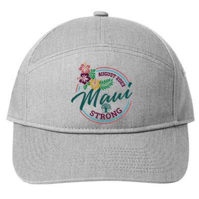 Supportive Colorful Maui Strong Lahaina Banyan Tree 7-Panel Snapback Hat