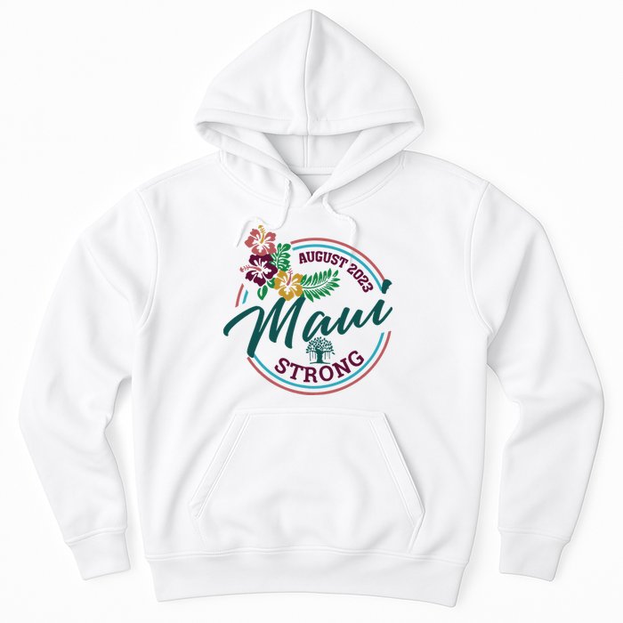 Supportive Colorful Maui Strong Lahaina Banyan Tree Hoodie