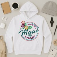 Supportive Colorful Maui Strong Lahaina Banyan Tree Hoodie