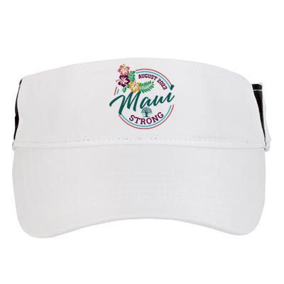 Supportive Colorful Maui Strong Lahaina Banyan Tree Adult Drive Performance Visor