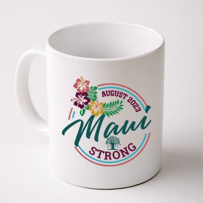 Supportive Colorful Maui Strong Lahaina Banyan Tree Mug