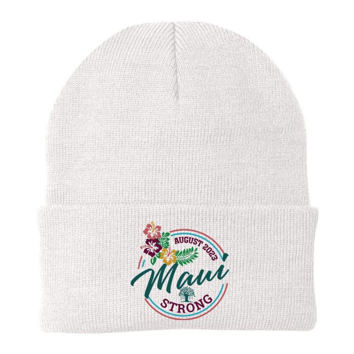 Supportive Colorful Maui Strong Lahaina Banyan Tree Knit Cap Winter Beanie