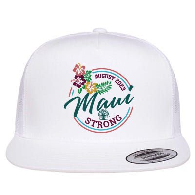 Supportive Colorful Maui Strong Lahaina Banyan Tree Flatbill Hat