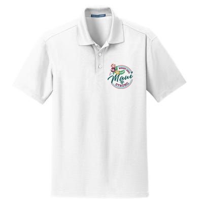 Supportive Colorful Maui Strong Lahaina Banyan Tree Dry Zone Grid Polo