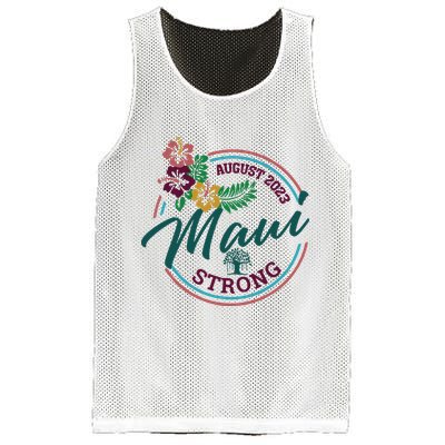 Supportive Colorful Maui Strong Lahaina Banyan Tree Mesh Reversible Basketball Jersey Tank