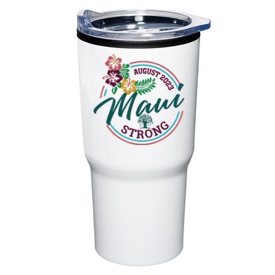 Supportive Colorful Maui Strong Lahaina Banyan Tree Tumbler