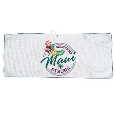 Supportive Colorful Maui Strong Lahaina Banyan Tree Large Microfiber Waffle Golf Towel