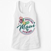 Supportive Colorful Maui Strong Lahaina Banyan Tree Womens Tank Top