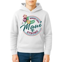 Supportive Colorful Maui Strong Lahaina Banyan Tree Kids Hoodie