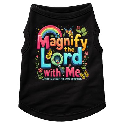 Summer Camp Magnify The Lord Christian VBS 2025 Gift Doggie Tank