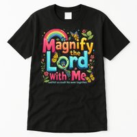 Summer Camp Magnify The Lord Christian VBS 2025 Gift Tall T-Shirt