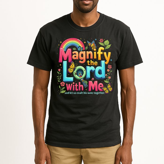 Summer Camp Magnify The Lord Christian VBS 2025 Gift Tall T-Shirt