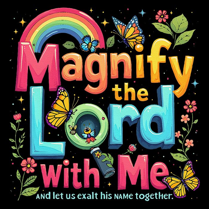 Summer Camp Magnify The Lord Christian VBS 2025 Gift Bucket Hat