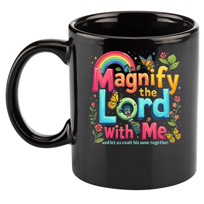 Summer Camp Magnify The Lord Christian VBS 2025 Gift 11oz C Handle Ceramic Mug