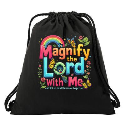 Summer Camp Magnify The Lord Christian VBS 2025 Gift Drawstring Bag