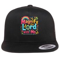 Summer Camp Magnify The Lord Christian VBS 2025 Gift Flat Bill Trucker Hat