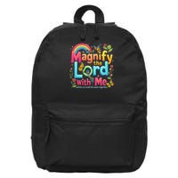 Summer Camp Magnify The Lord Christian VBS 2025 Gift 16 in Basic Backpack