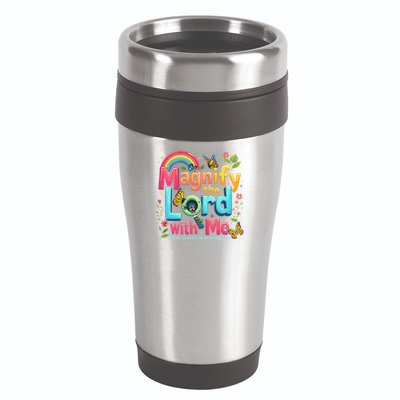 Summer Camp Magnify The Lord Christian VBS 2025 Gift 16oz Travel Tumbler