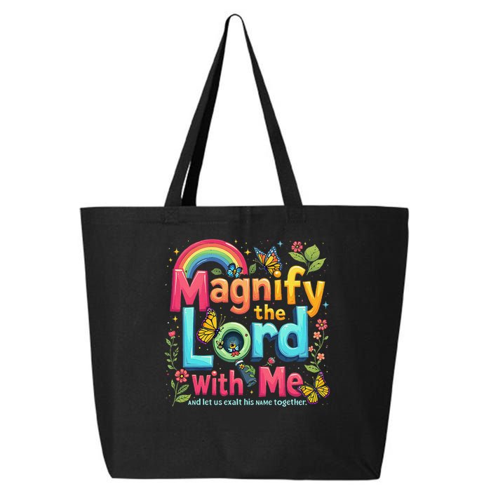 Summer Camp Magnify The Lord Christian VBS 2025 Gift 25L Jumbo Tote