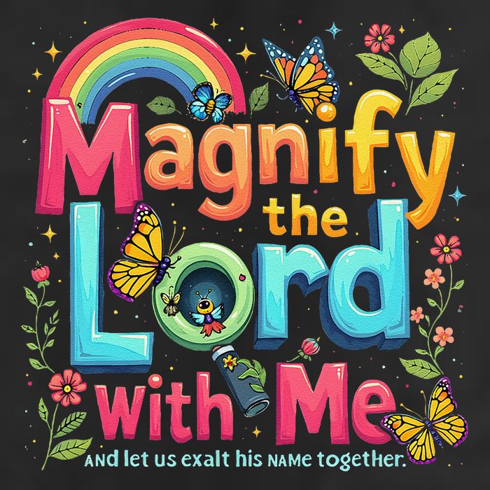 Summer Camp Magnify The Lord Christian VBS 2025 Gift 25L Jumbo Tote