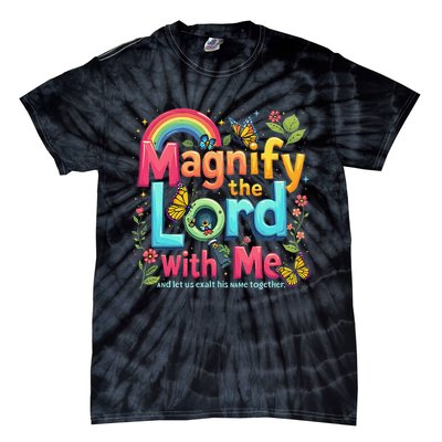 Summer Camp Magnify The Lord Christian VBS 2025 Gift Tie-Dye T-Shirt