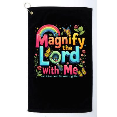 Summer Camp Magnify The Lord Christian VBS 2025 Gift Golf Towel